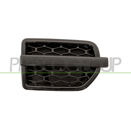 Grille noir brillant d'aile avant côté passager