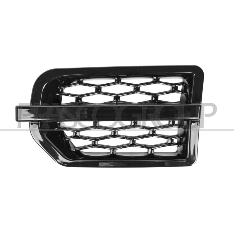 Grille noir brillant d'aile avant côté chauffeur