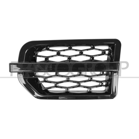 Grille noir brillant d'aile avant côté chauffeur