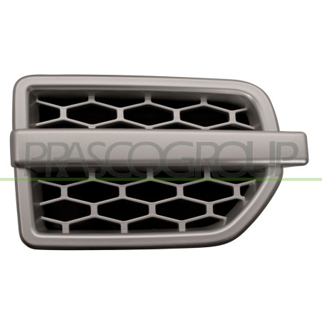 Grile chrome d'aile avant côté passager