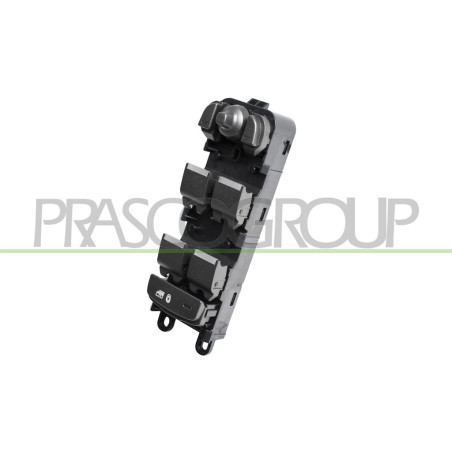 PANNEAU A BOUTON-POUSSOIR NOIR-4 INTERRUPTEURS-LEVE VITRE-PORTE AVANT GAUCHE-3 B