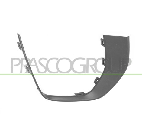 Moulure à peindre avec apprêt de grille de calandre côté passager