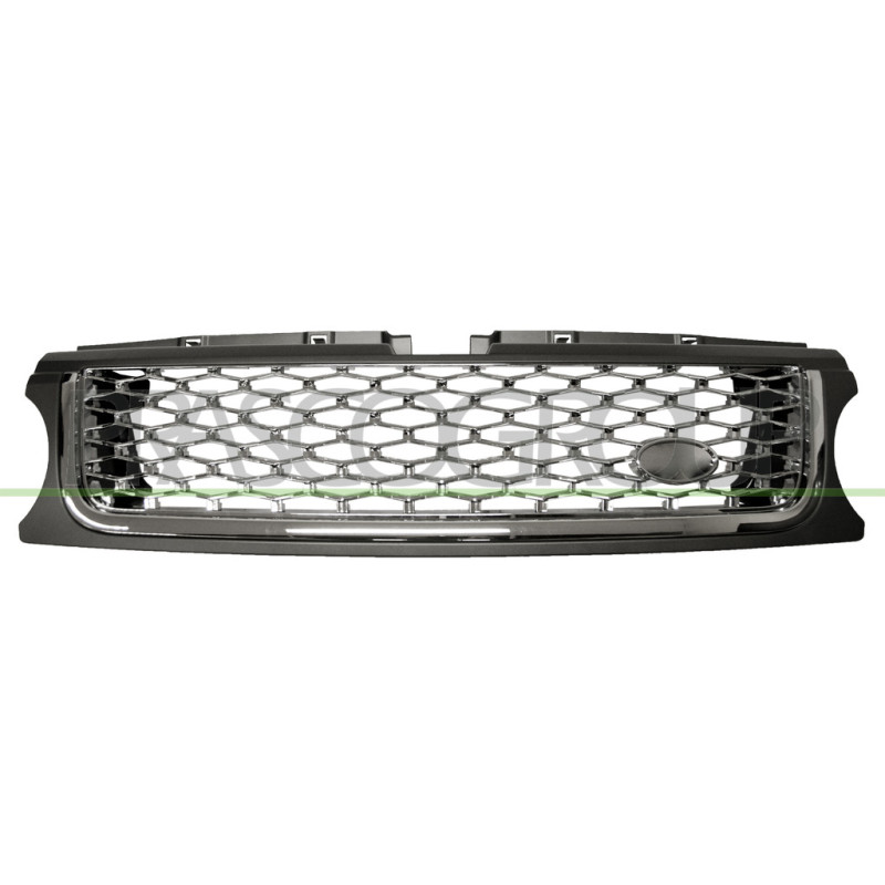 Grille de calandre gris et chrome
