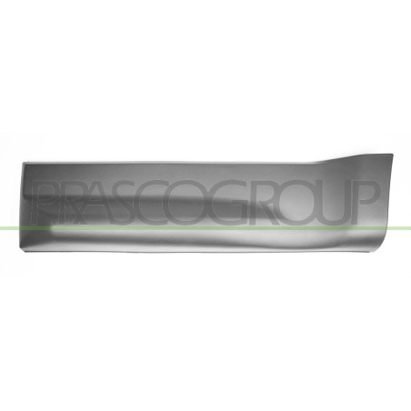 Bandeau noir de porte arrière côté chauffeur