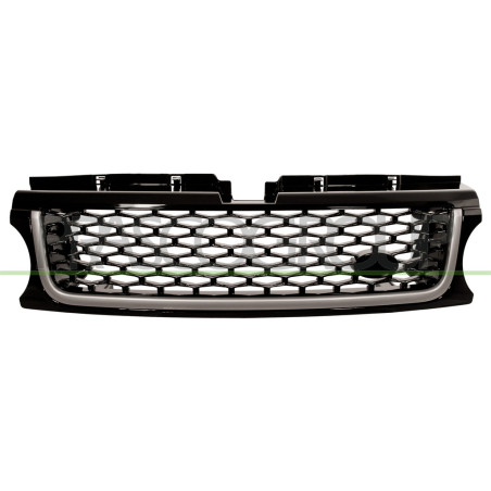 Grille de calandre noir et argent