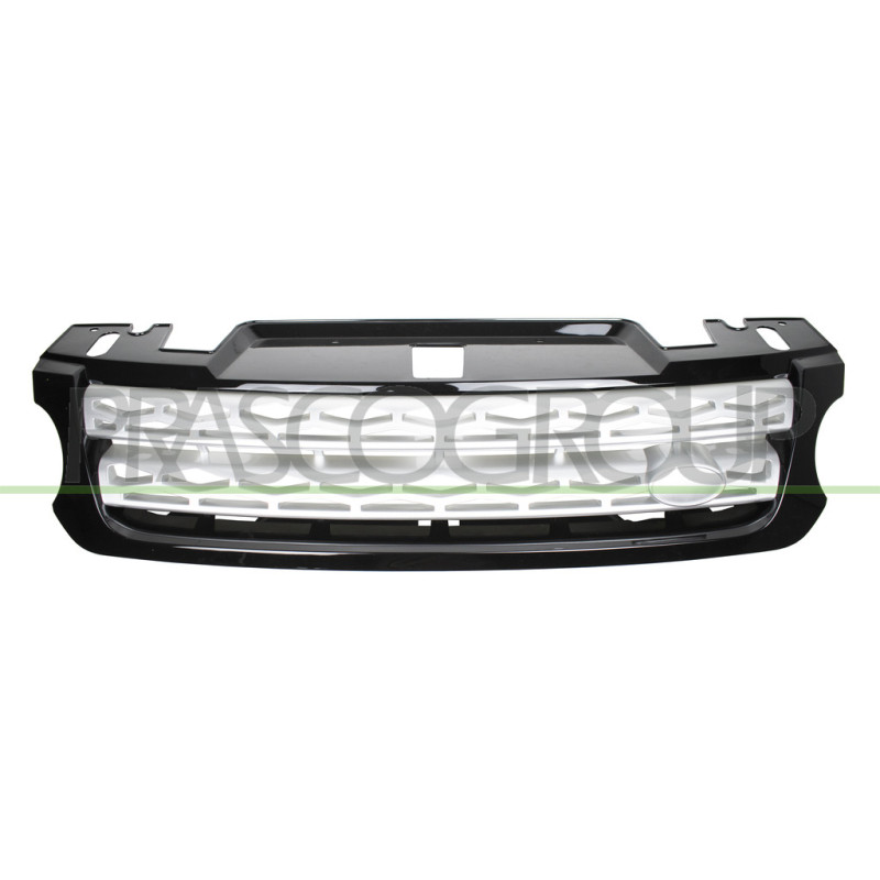 Grille de calandre noir brillant et argent