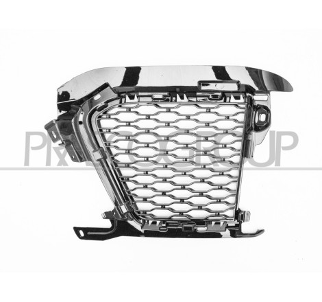 Grille de pare-chocs avant noir brillant côté chauffeur