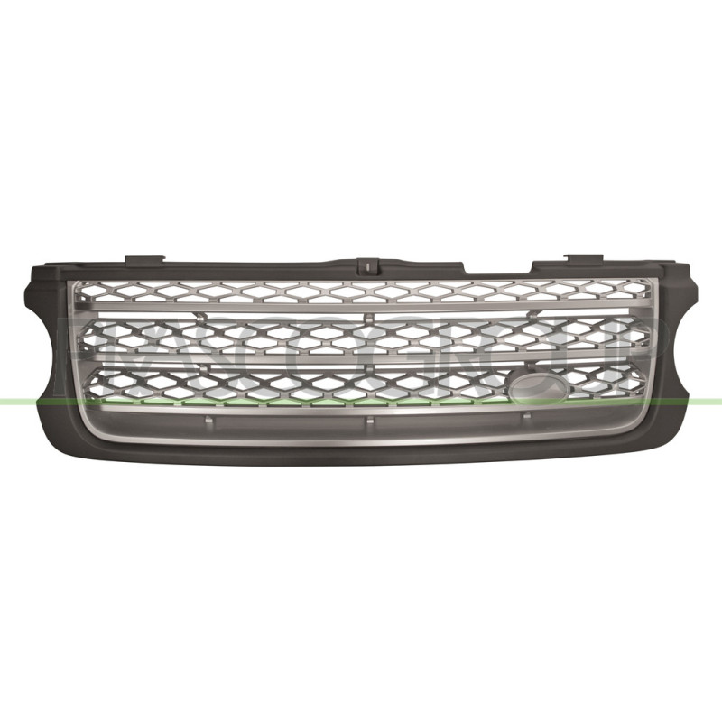 Grille de calandre gris et argent