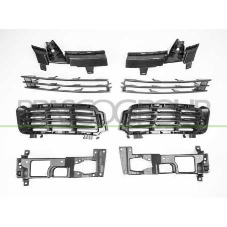 Jeu de grille de pare-chocs avant