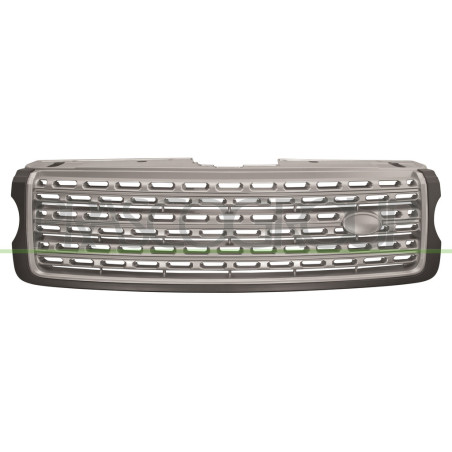 Grille de calandre gris foncé et argent