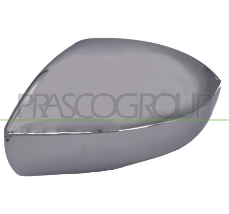 Coque de rétroviseur chrome côté chauffeur