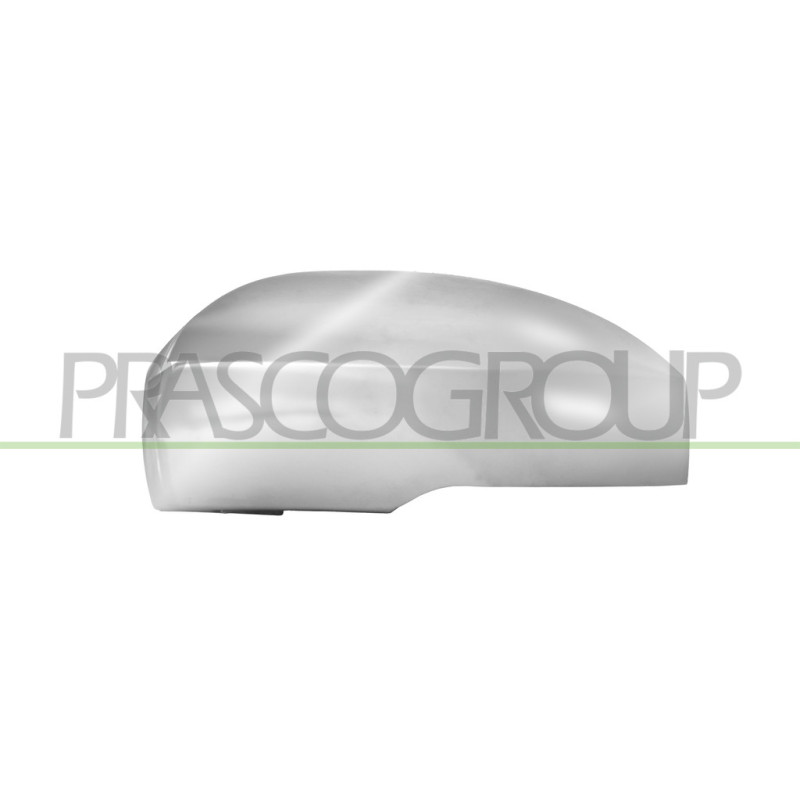 Coque de rétroviseur chrome côté passager