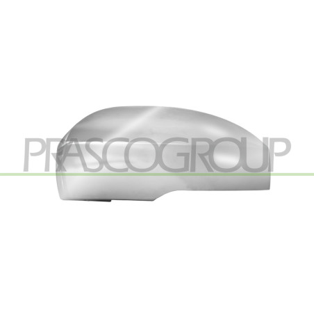 Coque de rétroviseur chrome côté passager