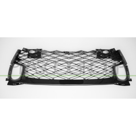 Grille centrale de pare-chocs avant noir