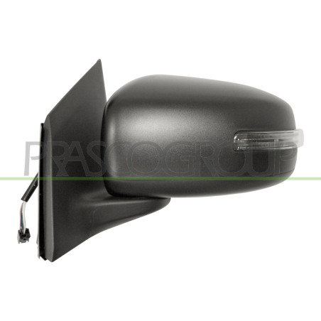 Rétroviseur électrique noir côté chauffeur