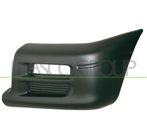 Crosse noire de pare-chocs avant côté chauffeur