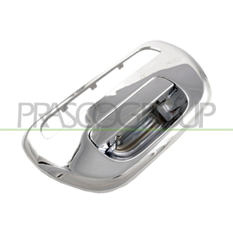 Poignée extérieure chrome d'ouverture de hayon