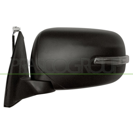 Rétroviseur électrique noir côté chauffeur