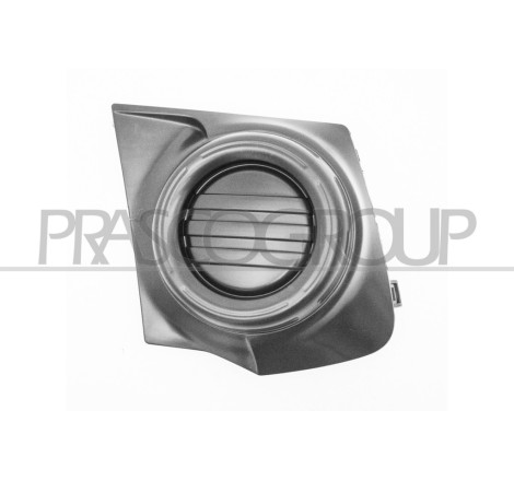 Grille de pare-chocs avant noir côté chauffeur