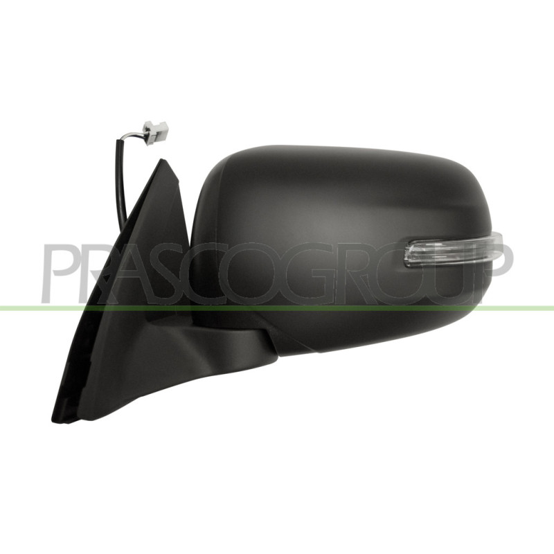 Rétroviseur électrique noir côté chauffeur