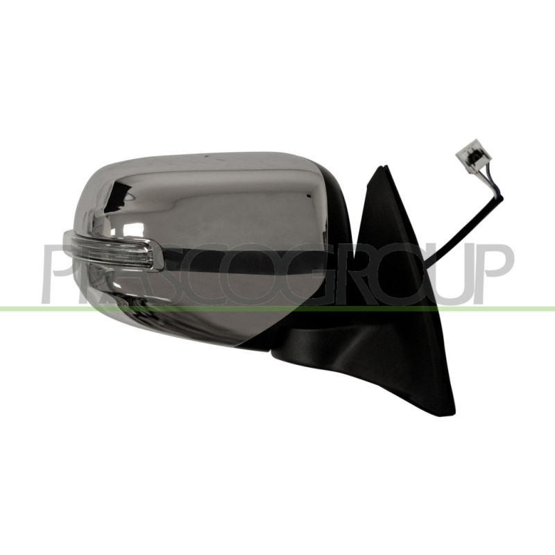 Rétroviseur électrique noir côté passager