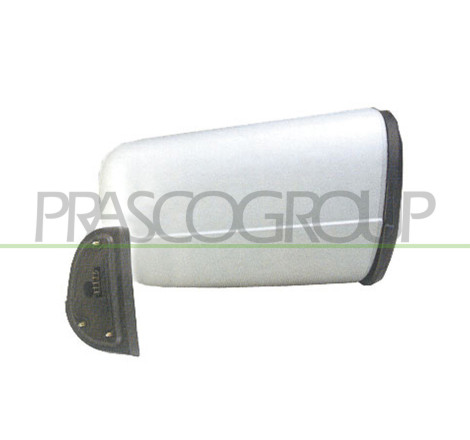 Rétroviseur électrique à peindre avec apprêt côté passager