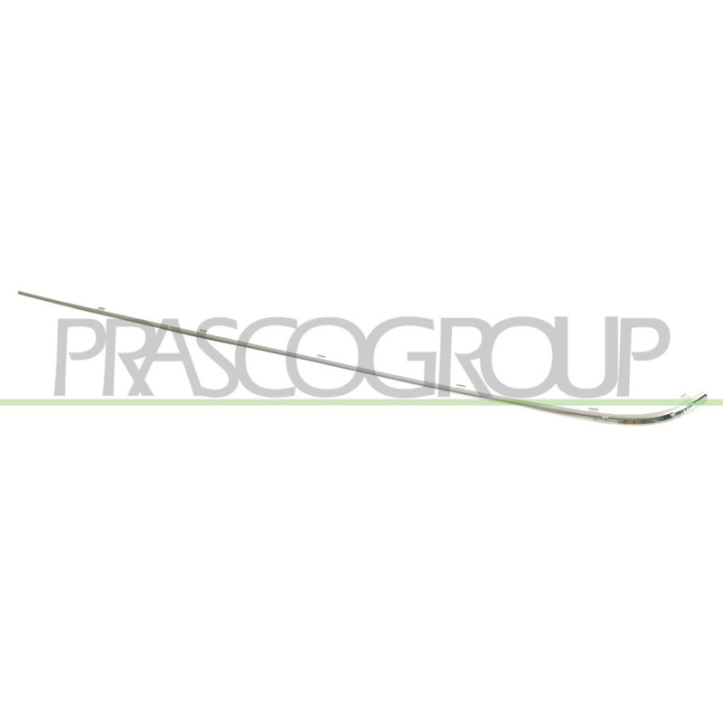 Baguette chromé de pare-chocs arrière côté passager