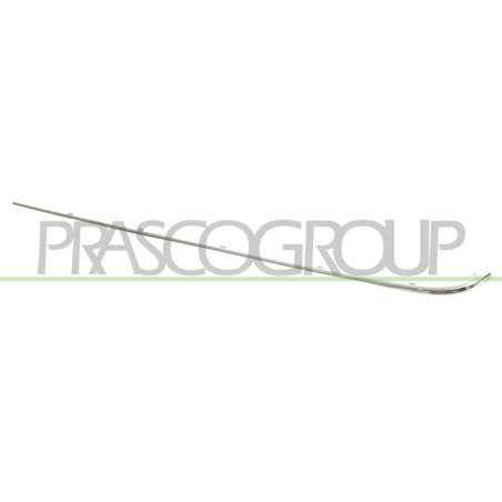 Baguette chromé de pare-chocs arrière côté passager