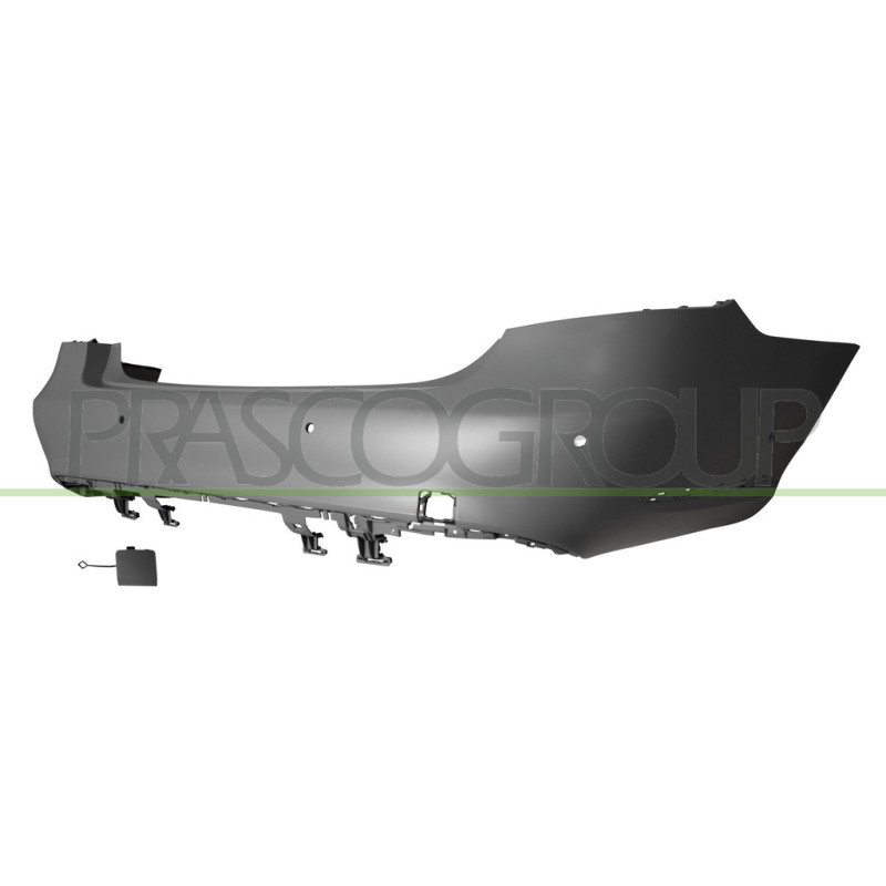 Pare-chocs arrière à peindre avec apprêt