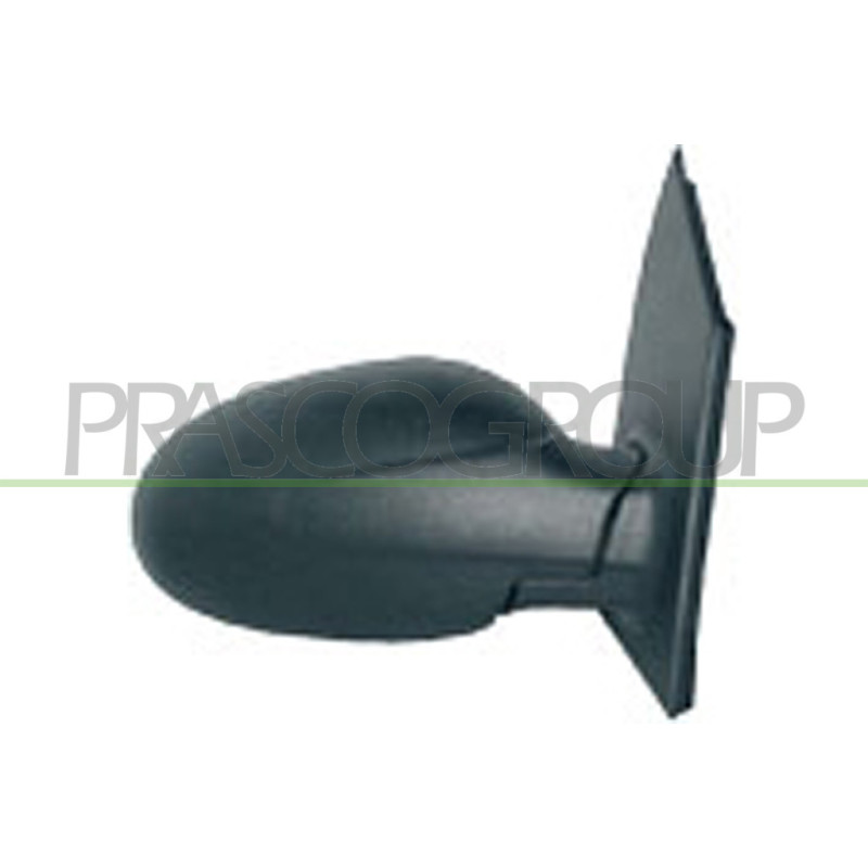 Rétroviseur électrique noir côté passager