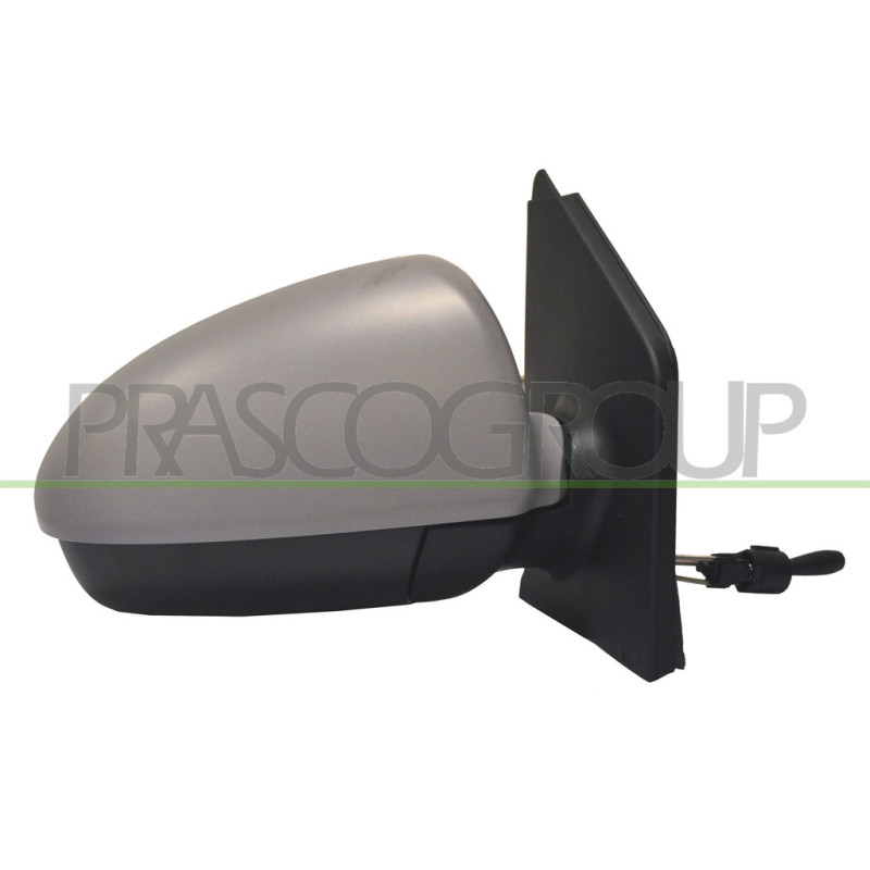 Rétroviseur manuel à peindre avec apprêt côté passager