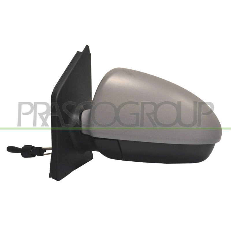 Rétroviseur manuel à peindre avec apprêt côté chauffeur