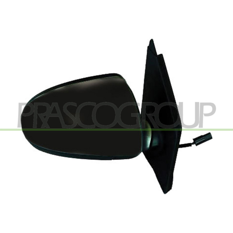 Rétroviseur électrique noir côté passager