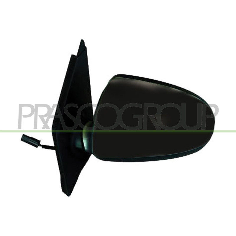 Rétroviseur électrique noir côté chauffeur