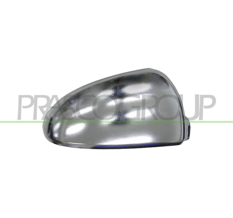 Coque de rétroviseur chrome côté passager