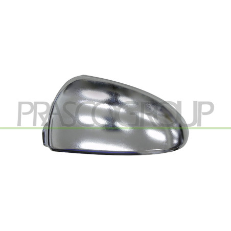 Coque de rétroviseur chrome côté chauffeur