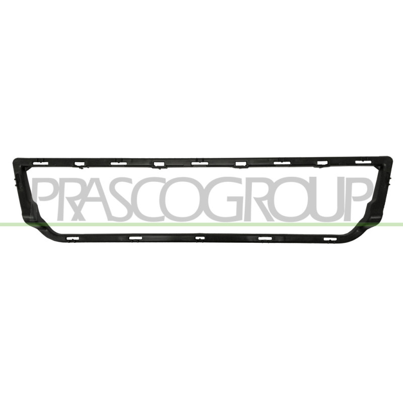 Moulure noir de grille centrale de pare-chocs avant