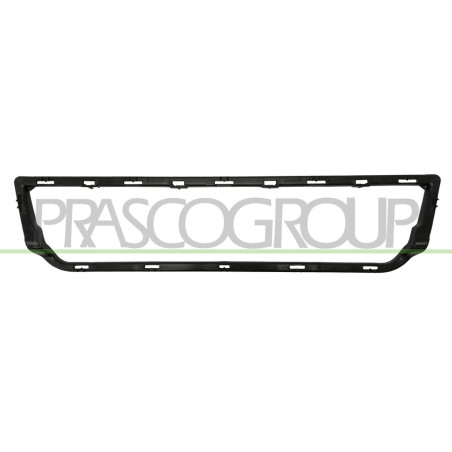 Moulure noir de grille centrale de pare-chocs avant