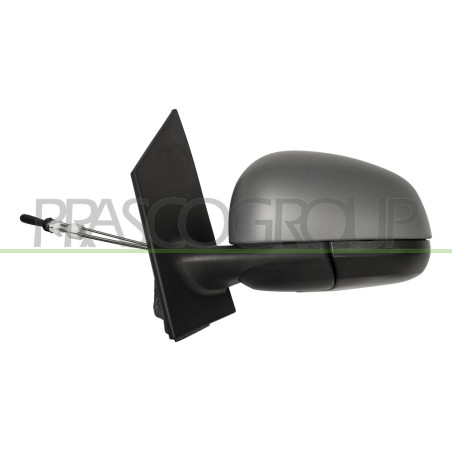 Rétroviseur manuel à peindre avec apprêt côté chauffeur