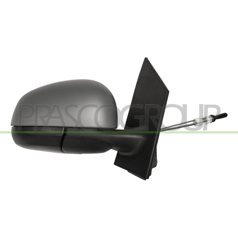 Rétroviseur manuel à peindre avec apprêt côté passager