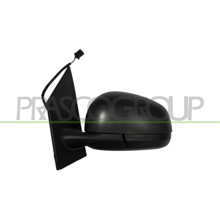 Rétroviseur électrique noir côté chauffeur