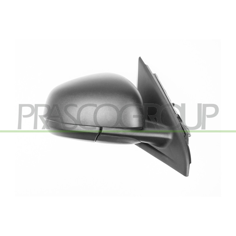 Rétroviseur manuel noir côté passager