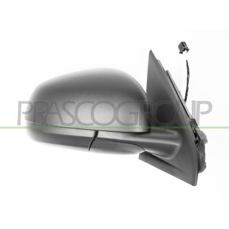Rétroviseur électrique noir côté passager