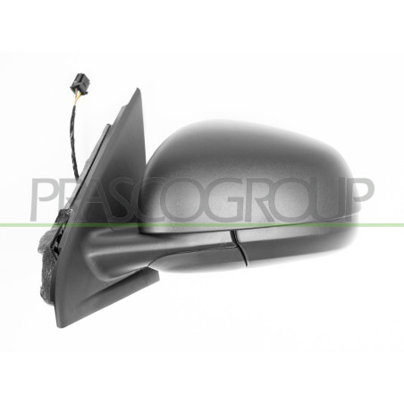 Rétroviseur électrique noir côté chauffeur