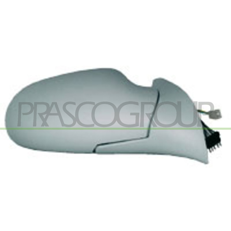 Rétroviseur électrique à peindre avec apprêt côté passager