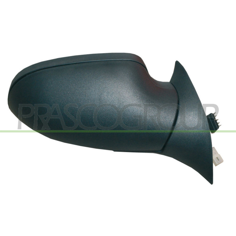 Rétroviseur électrique noir côté passager