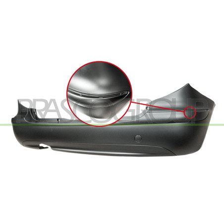 Pare-chocs arrière à peindre avec apprêt