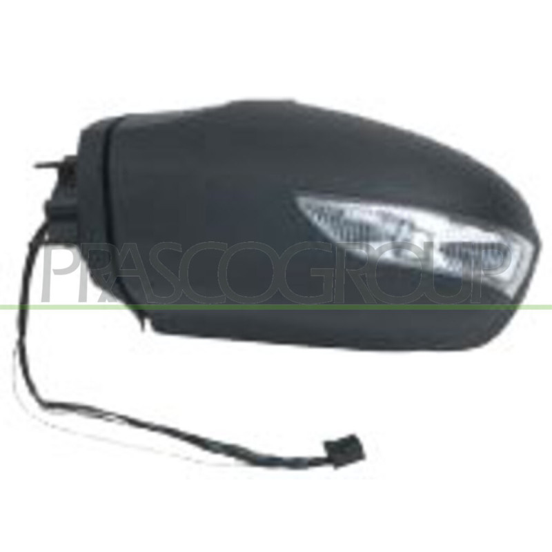 Rétroviseur électrique à peindre avec apprêt côté chauffeur