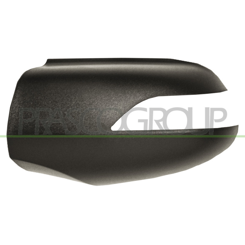 Coque de rétroviseur noir côté passager