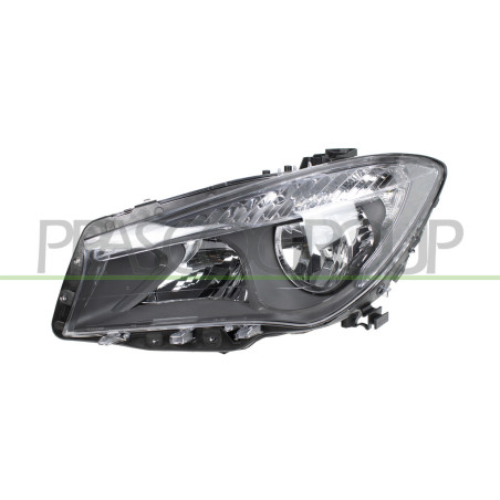 Phare Gauche H7+H15 Electrique Avec Moteur-Noir